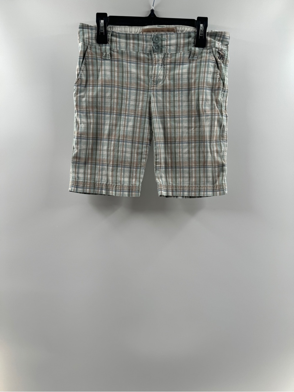 Abercrombie Kids Plaid Bermuda Shorts Size 14 Adult XS/S
